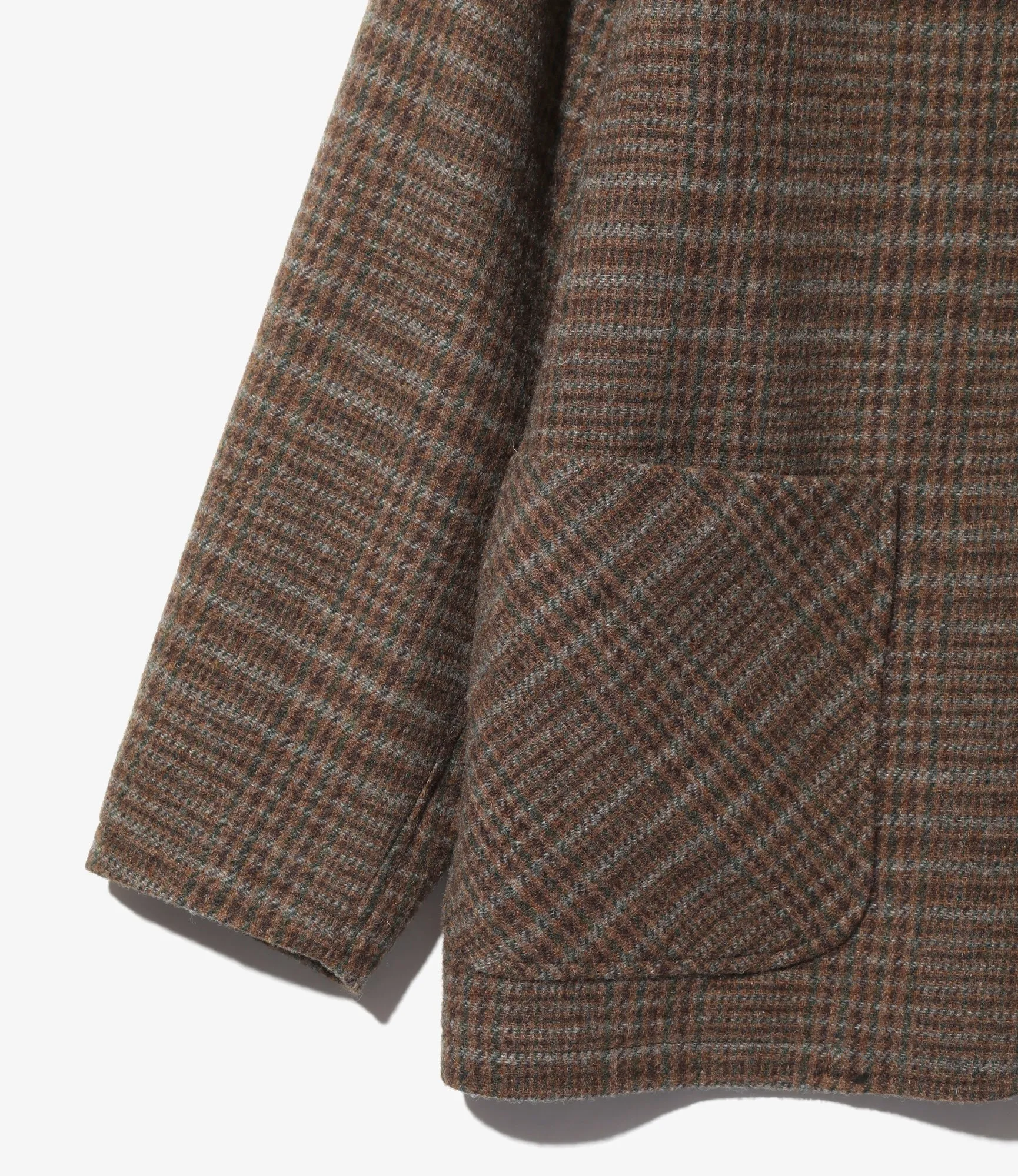 Loafer Jacket – Brown Glen Plaid Wool