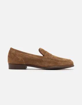 Loafers Brown Split Leather - Kensington