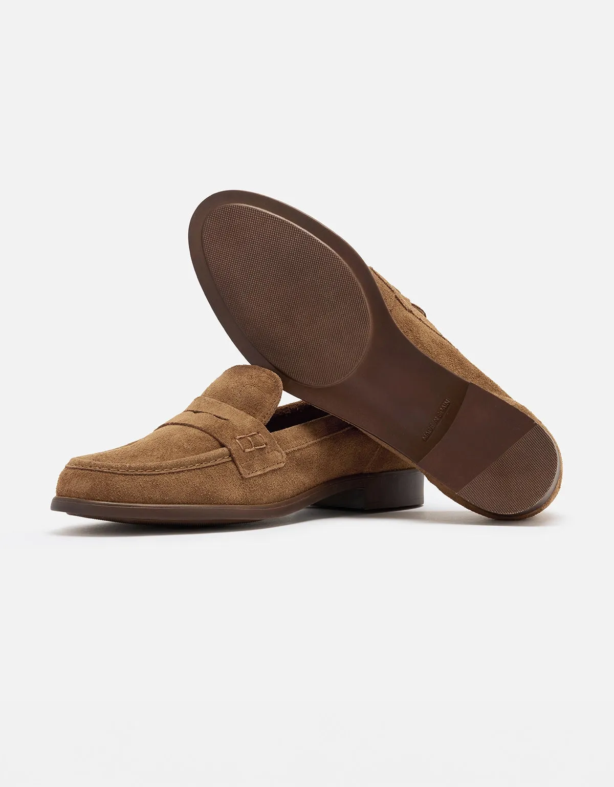 Loafers Brown Split Leather - Kensington