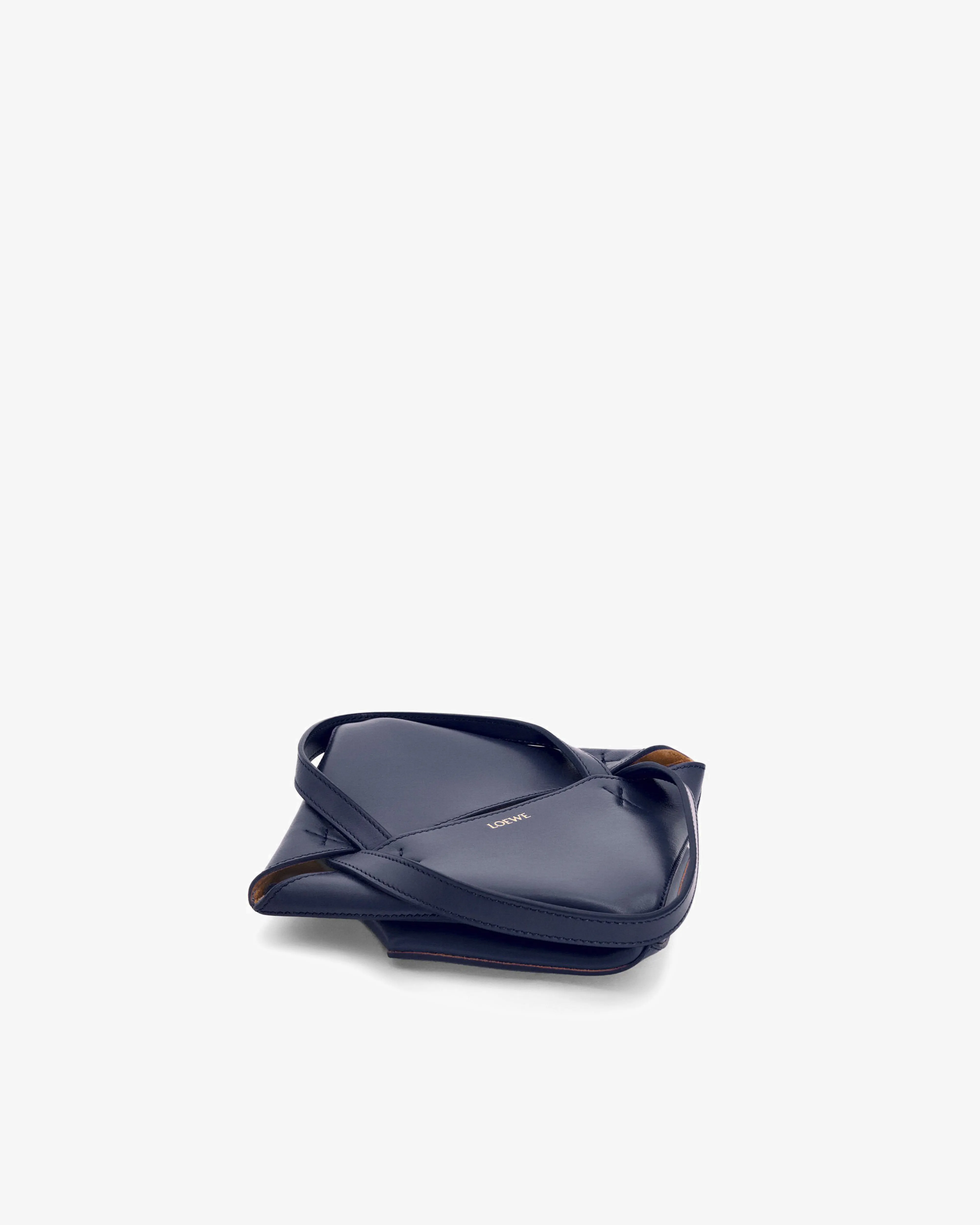 Loewe Women's Puzzle Fold Tote Mini  Abyss Blue