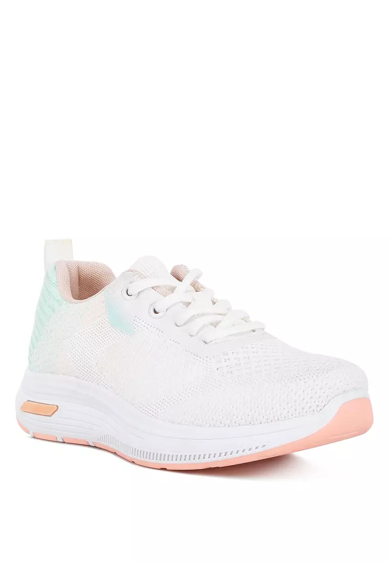 London Rag Green Contrasting Chunky Sneakers