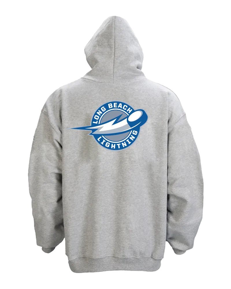 Long Beach Lightning Slap Shot Hoodie