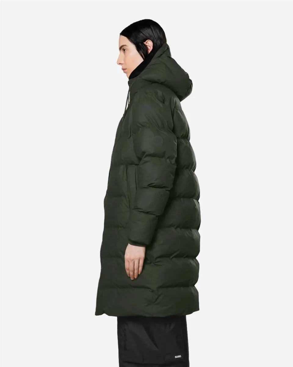 Long Puffer Jacket 2022 - Green