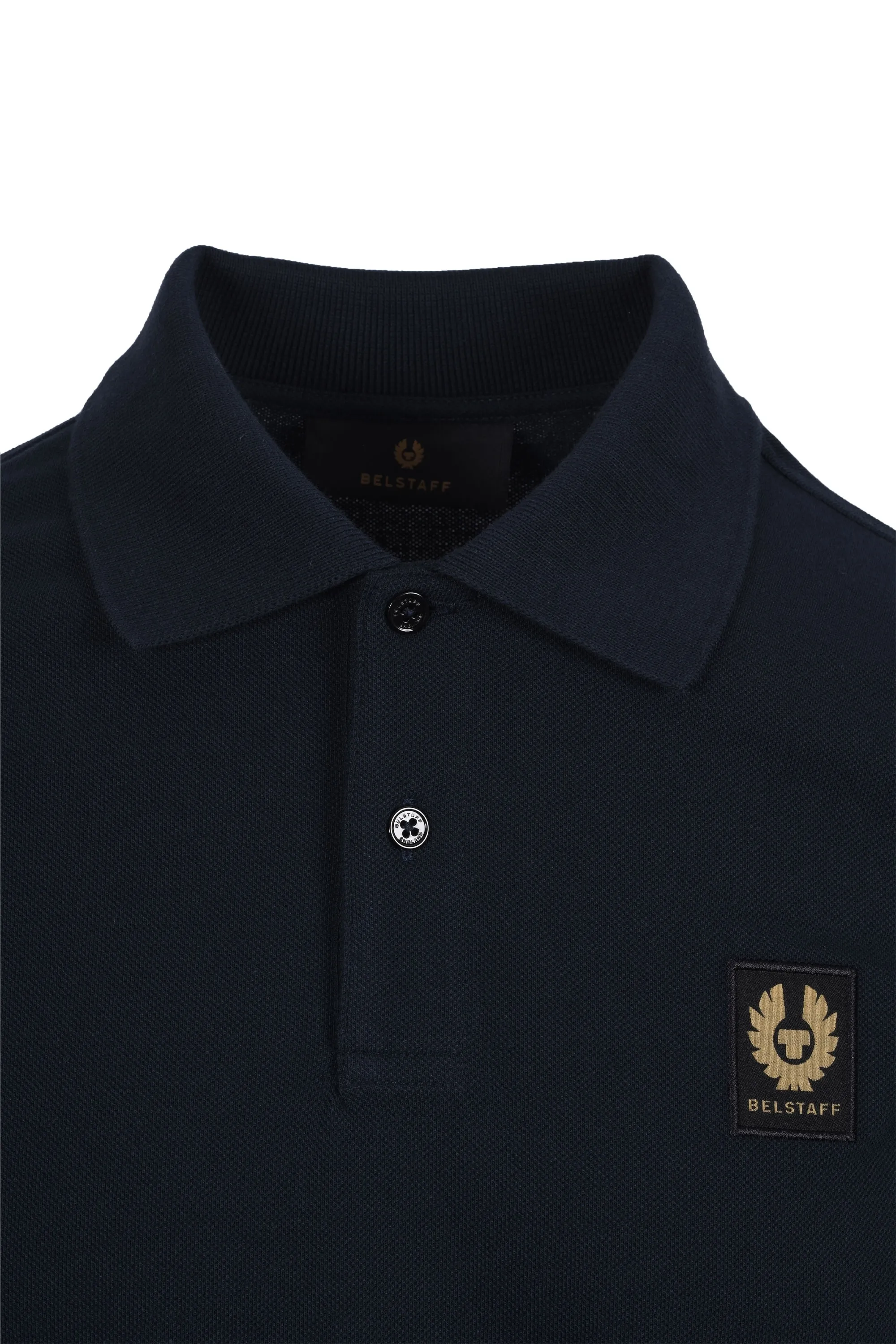 Long Sleeved Polo Dark Ink