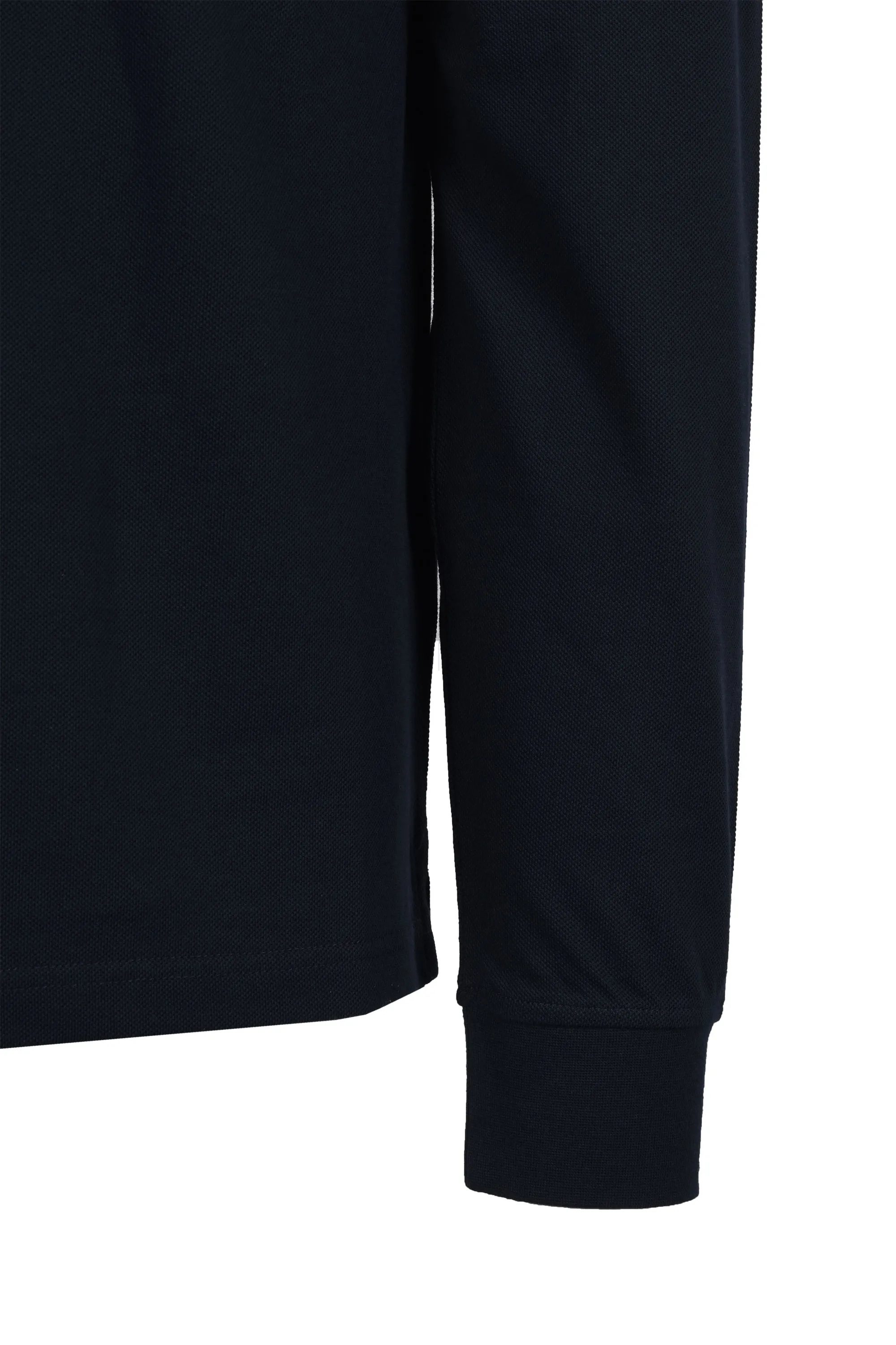 Long Sleeved Polo Dark Ink