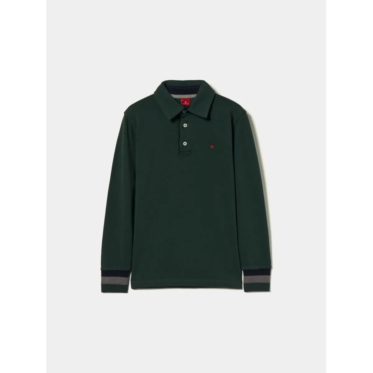 Long-sleeved polo shirt