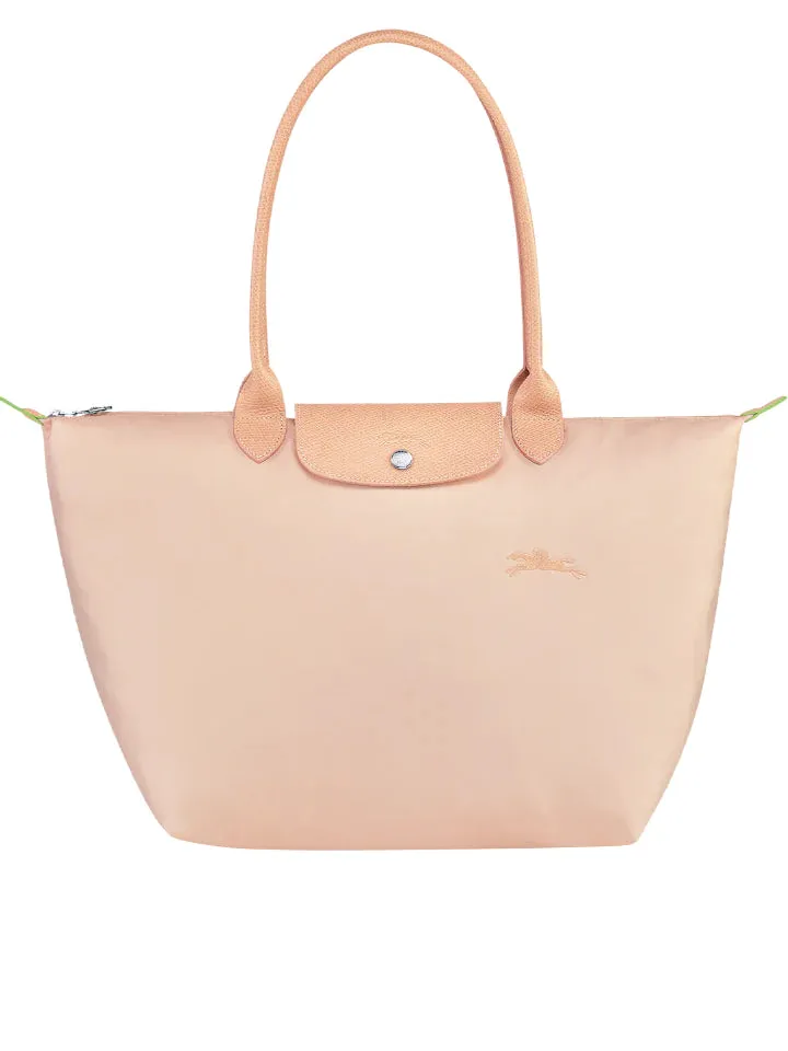 Longchamp Le Pliage Green Tote Bag L L Fleurs