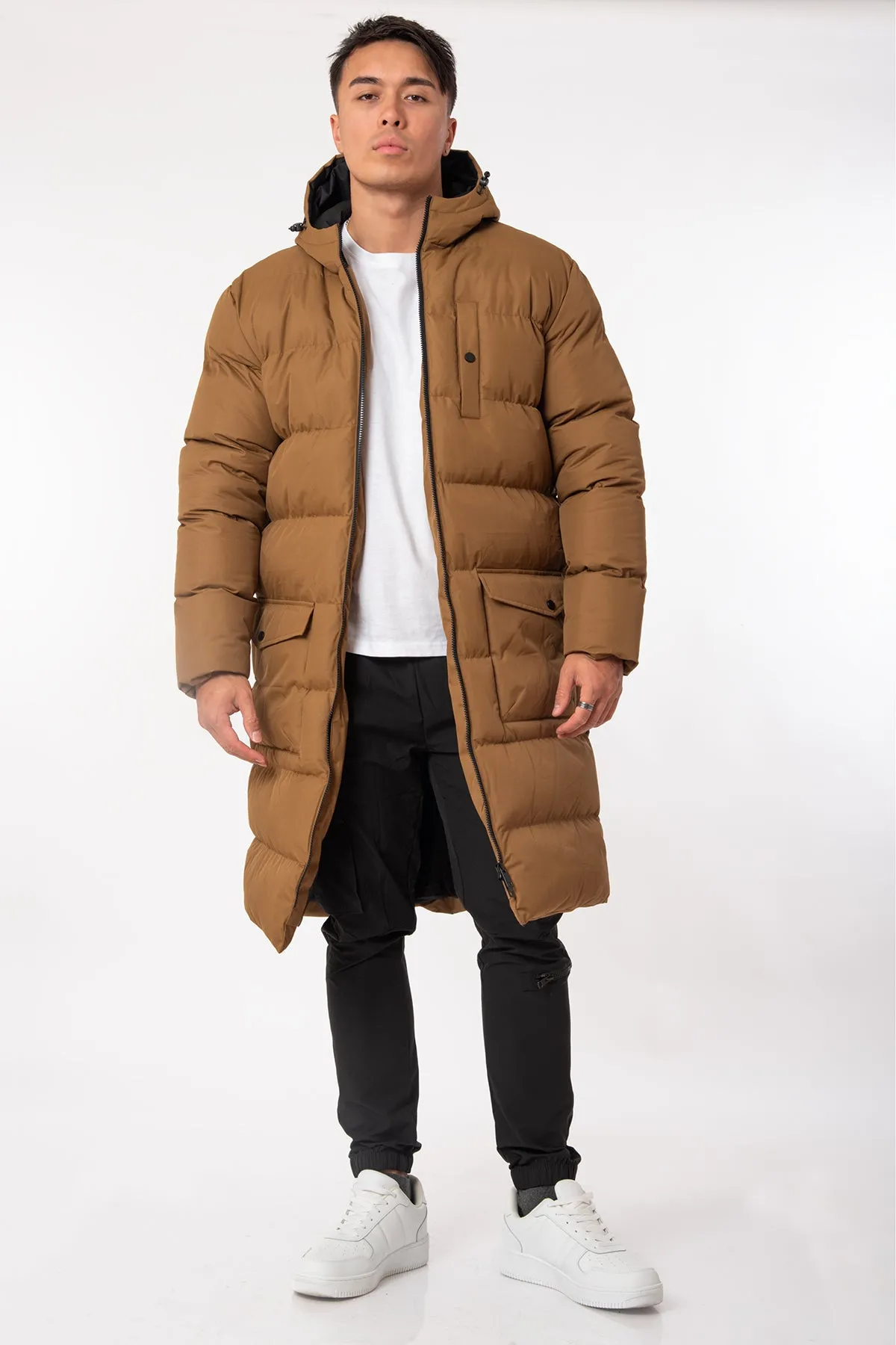 Longline Puffer Coat