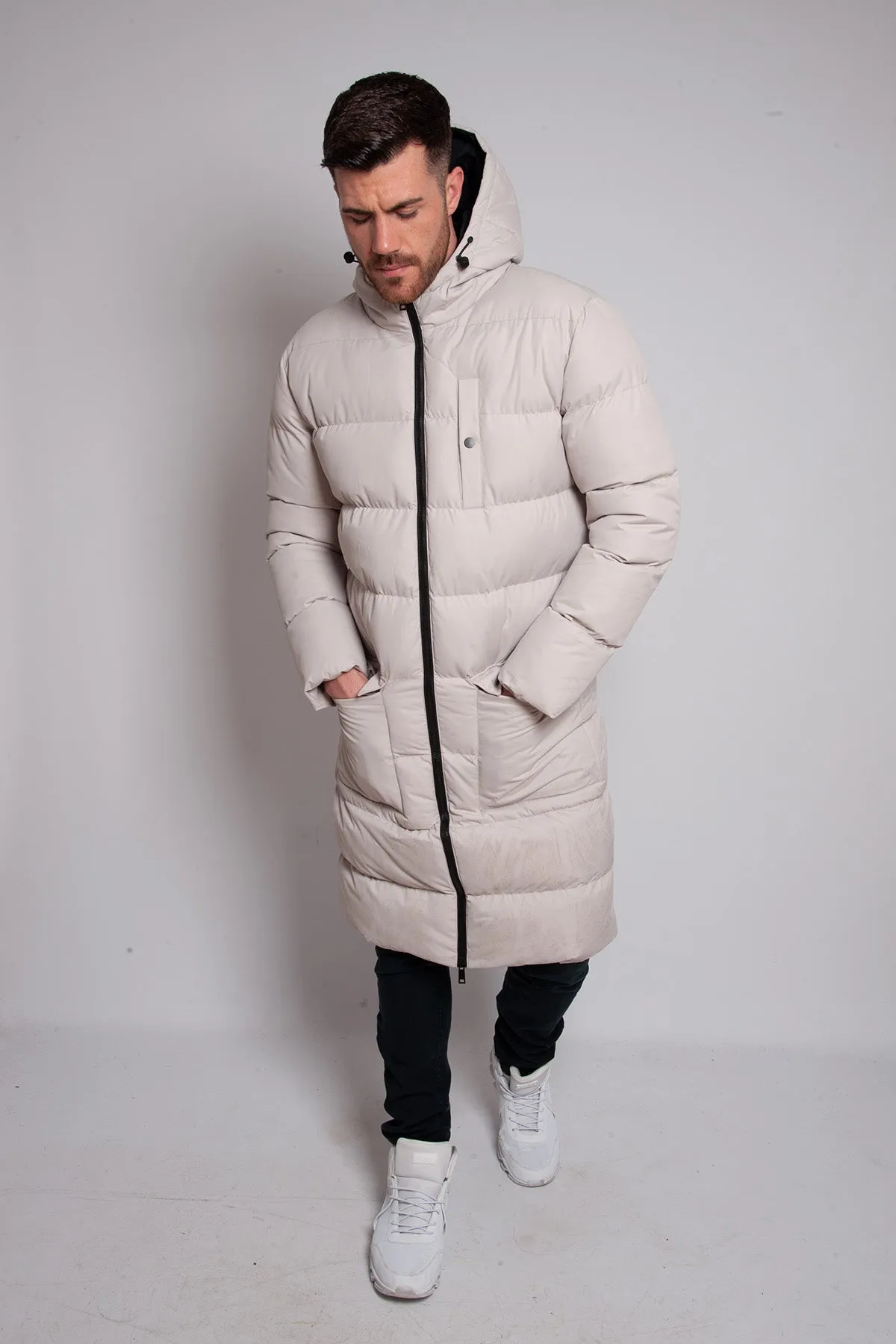 Longline Puffer Coat