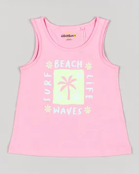 Losan Beach Life Pink Tank