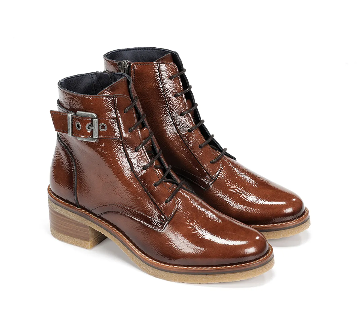 LUCERO D8686 Brown Ankle Boot