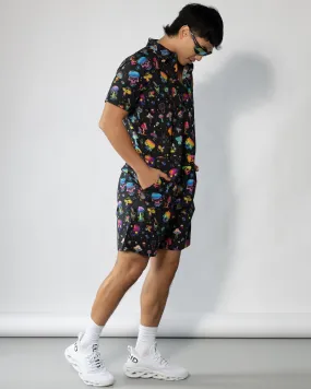 Lucid Mushroom Universe Romper