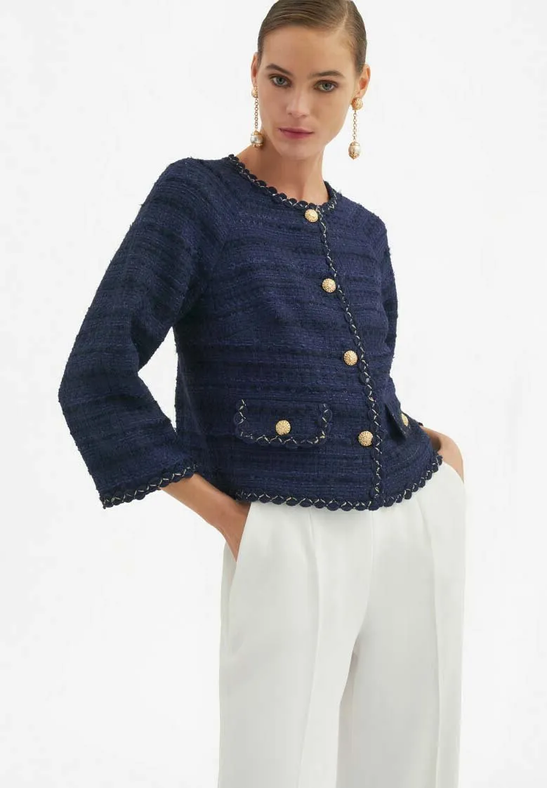 Luisa Spagnoli VITE CREW NECK JACKET