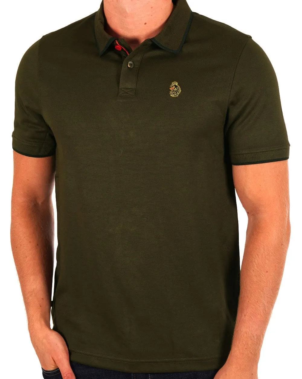 Luke Meadtastic Polo Shirt Dark Green