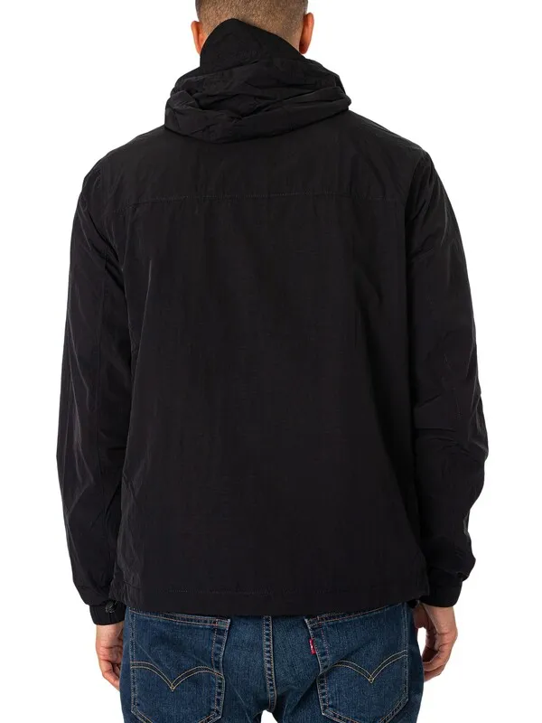 Lyle & Scott Hooded Pocket Jacket - Jet Black