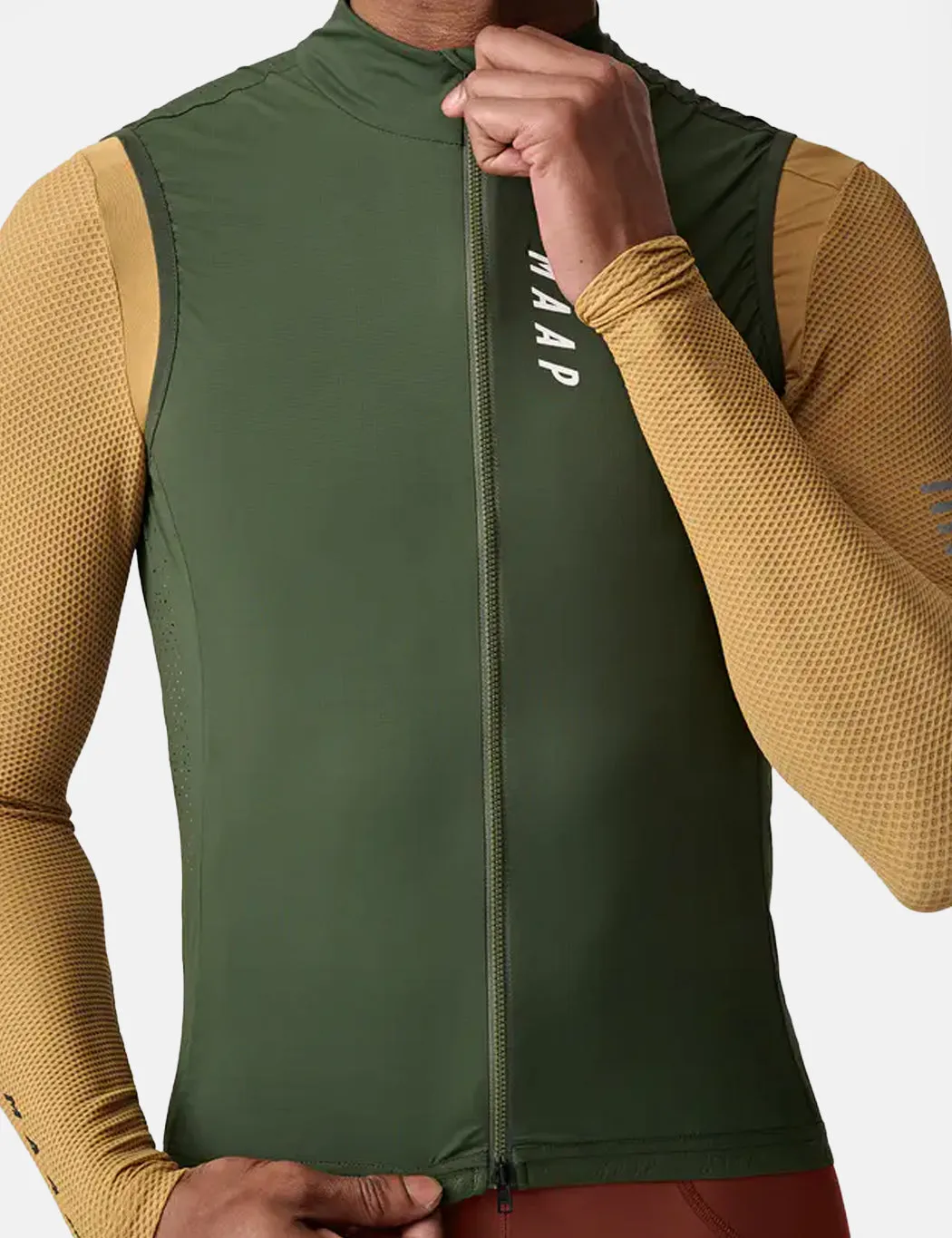 MAAP Draft Team Vest - Bronze Green