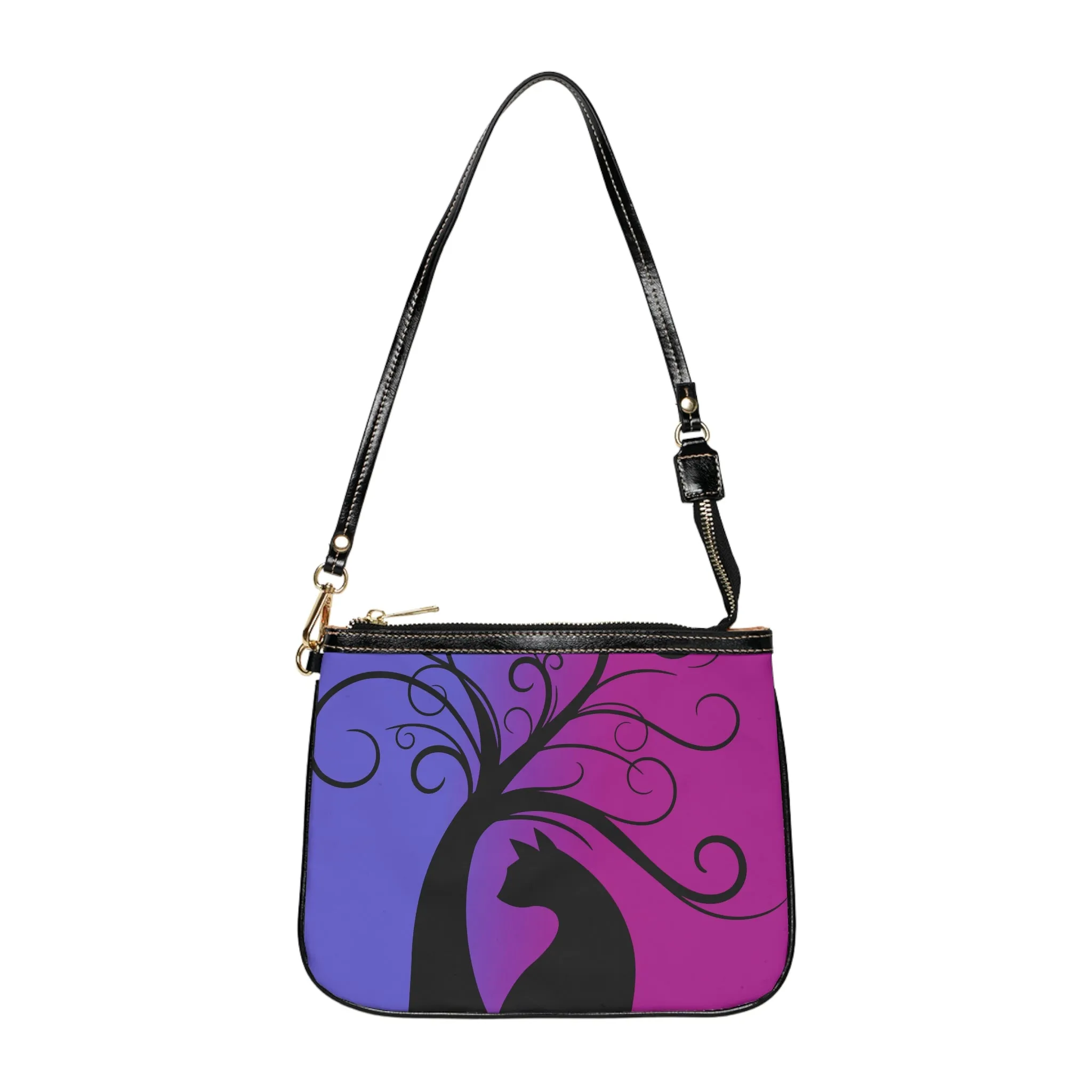 Magical black cat Small Shoulder Bag