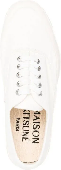 Maison Kitsuné logo-print sneakers White