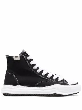 Maison Mihara Yasuhiro - Baskets Peterson montantes Black