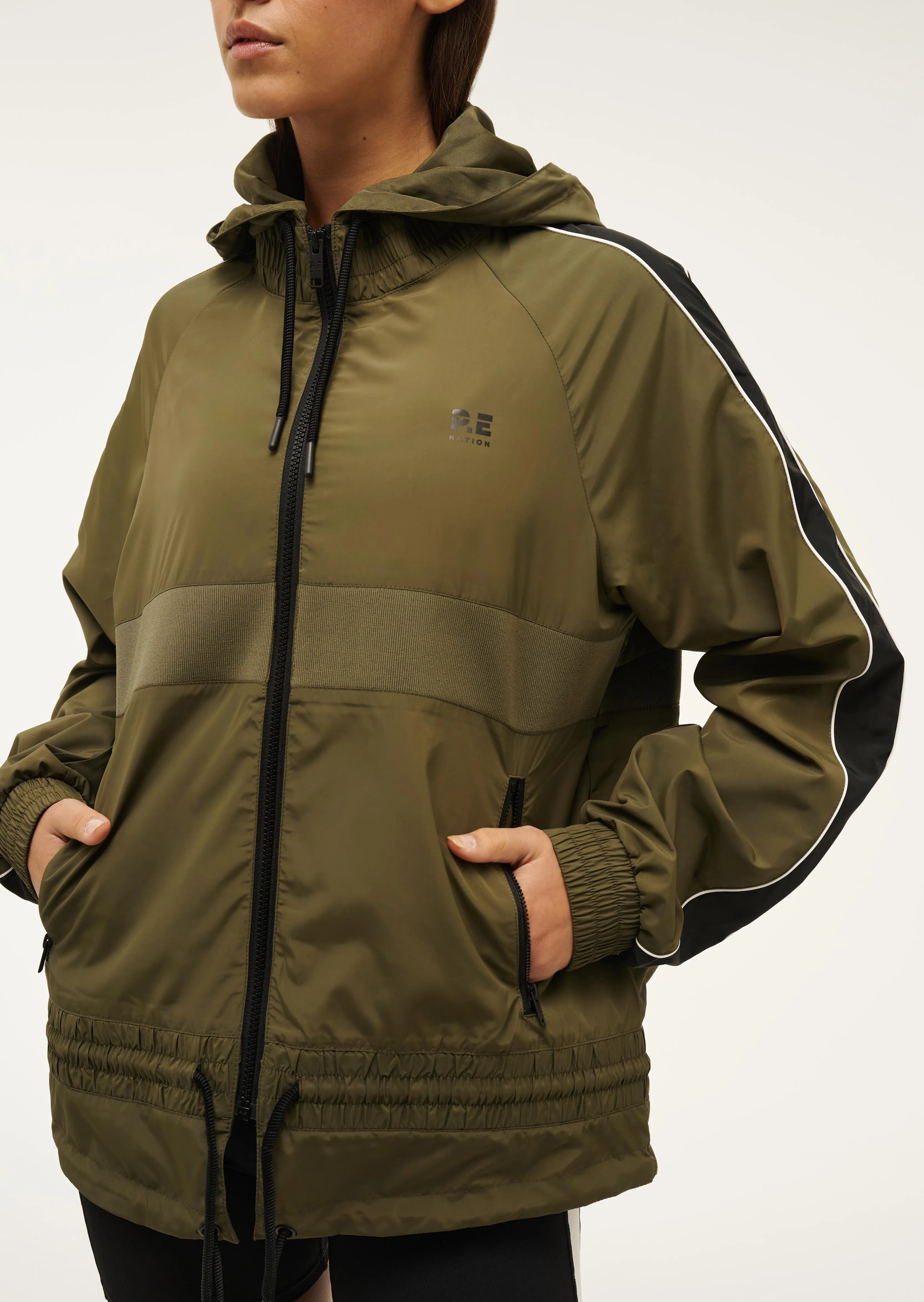 MAN DOWN JACKET IN KHAKI