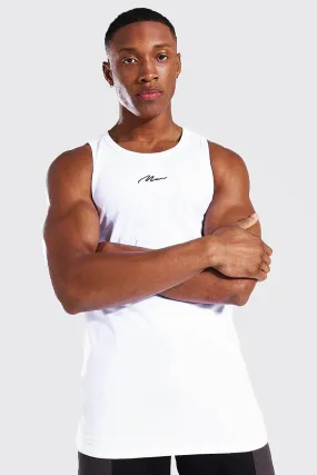 Man Signature Muscle Fit Tank Top