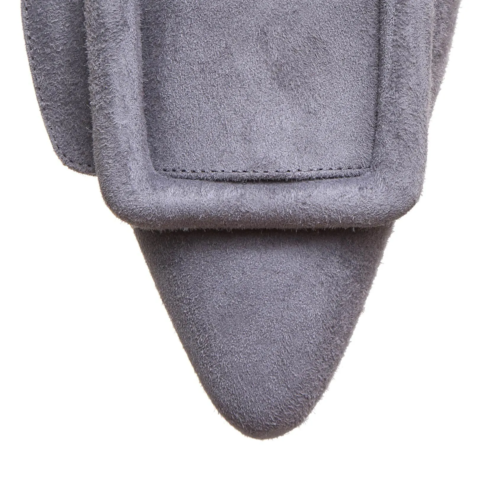 Manolo Blahnik Maysale grey suede mules