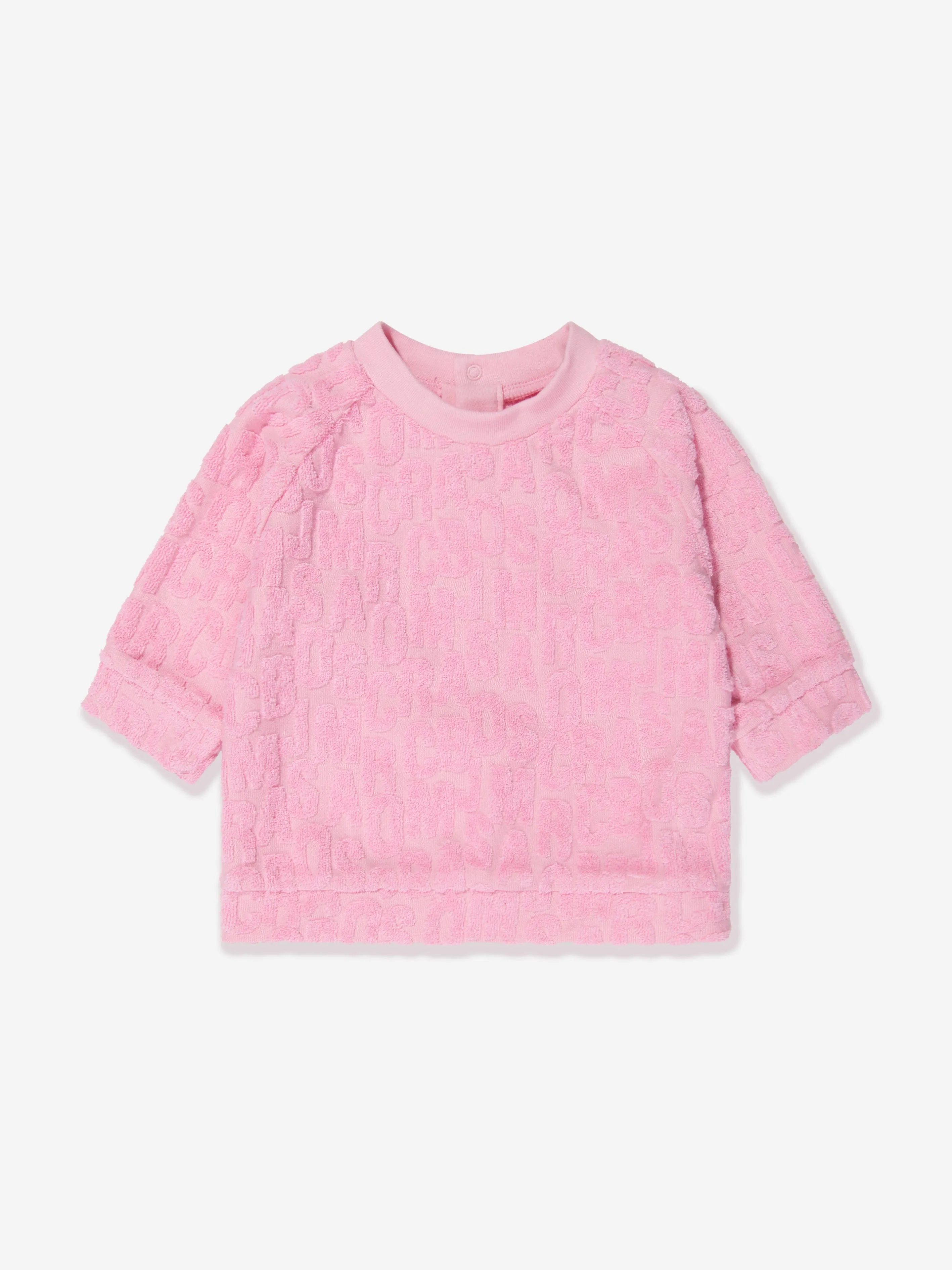 MARC JACOBS Baby Girls Logo Tracksuit in Pink