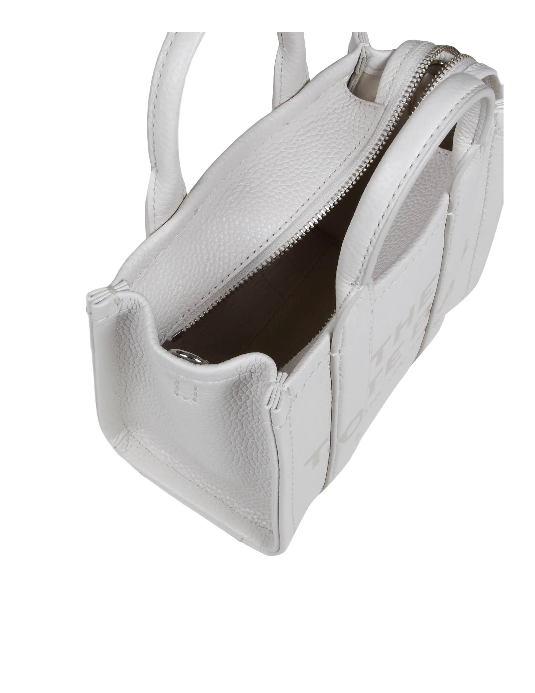 MARC JACOBS THE MINI TOTE WHITE COLOR