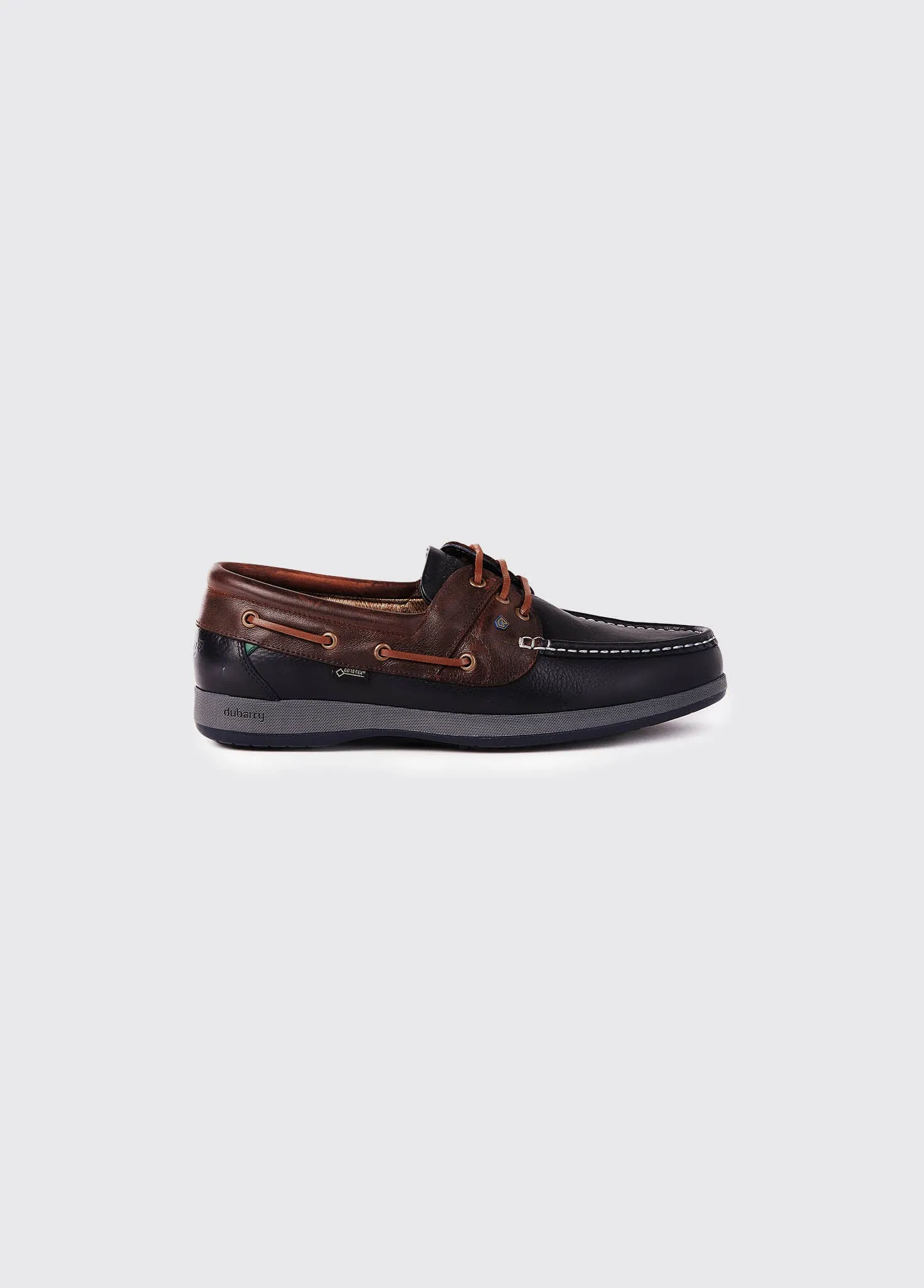 Mariner Moccasin - Navy/Brown