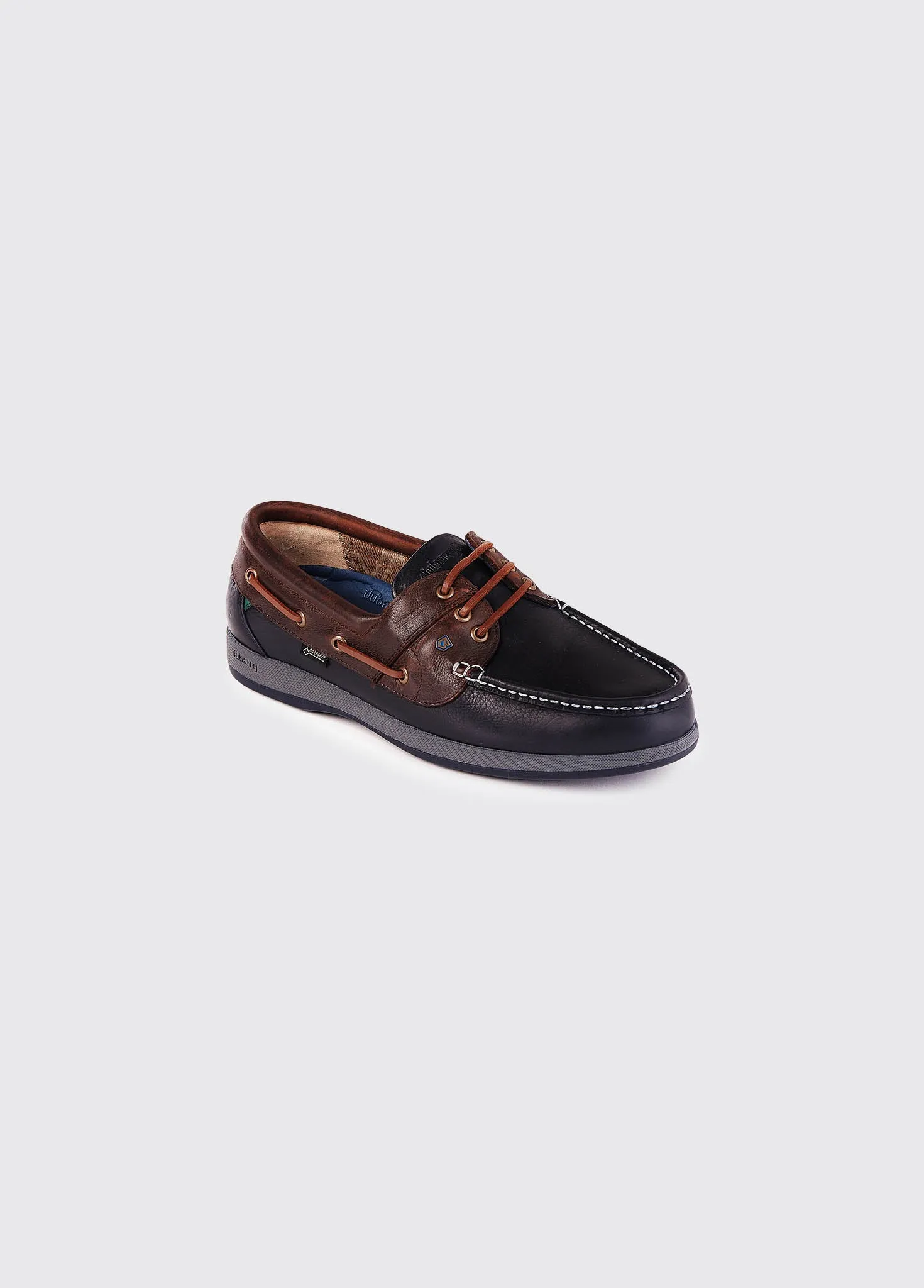 Mariner Moccasin - Navy/Brown