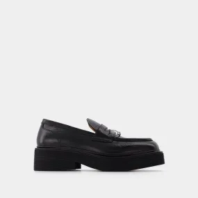 Marni  Piercing Loafer in Black Leather