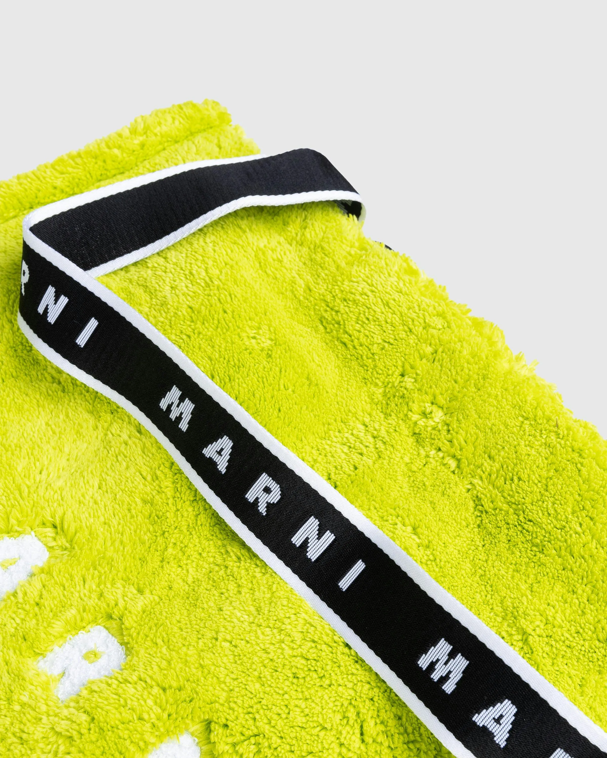 Marni – Terry Cloth Tote Bag Light Lime | Highsnobiety Shop