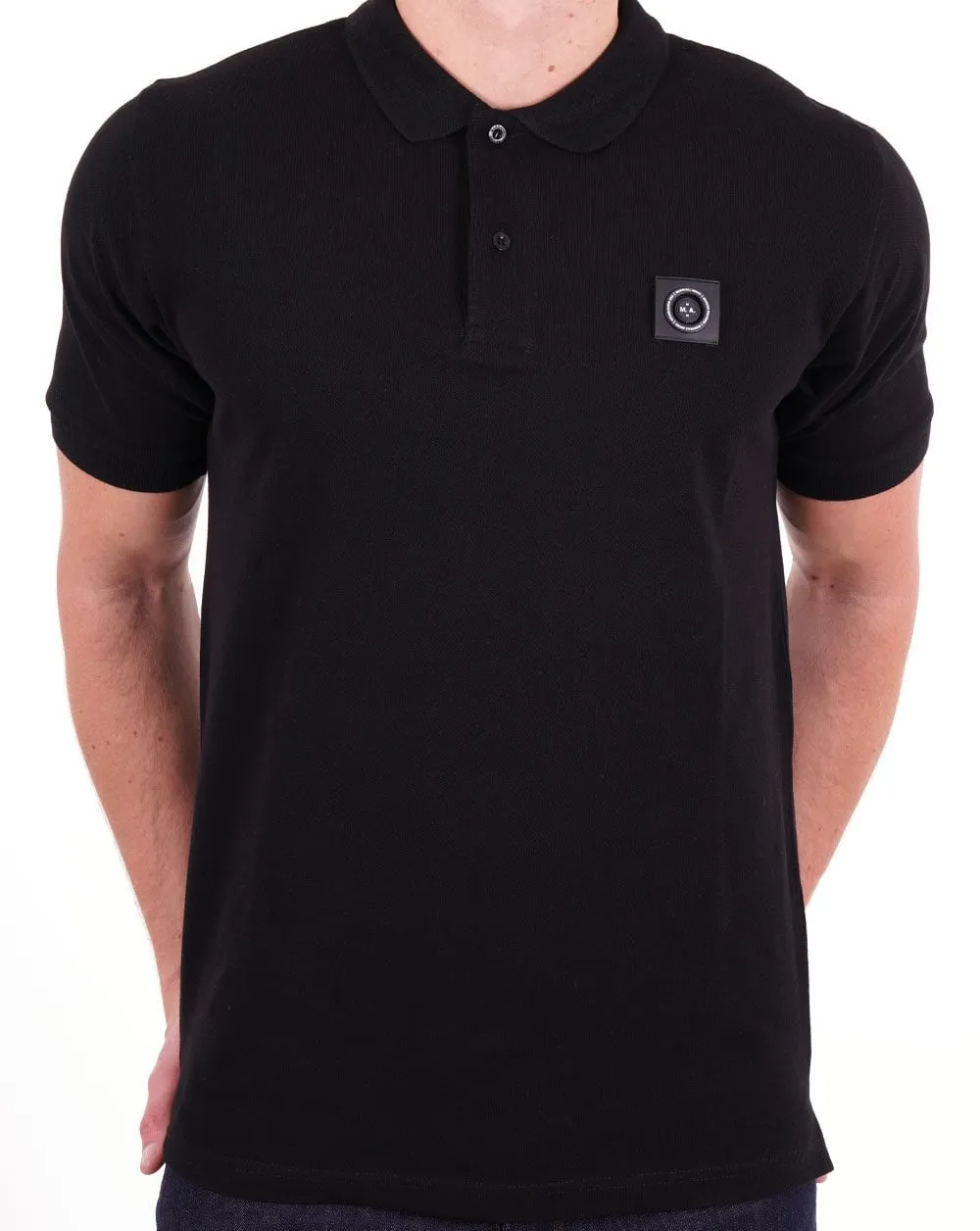 Marshall Artist Siren Polo Shirt Black