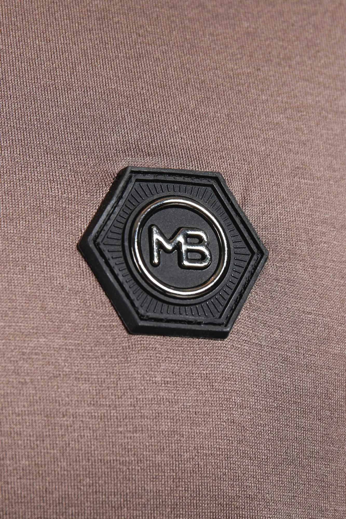 MB Chest Badge Shirt | BROWN