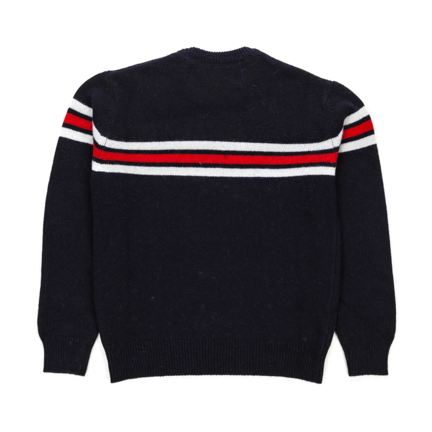 Mc2 Saint Barth Boys Blue Wool Pullover