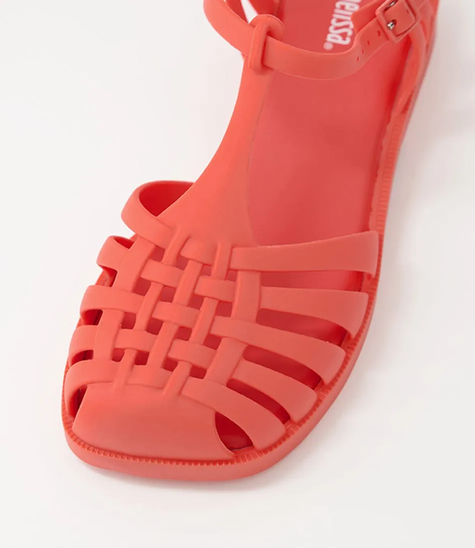 MELISSA Aranha Quadrada Red Pvc Sandals