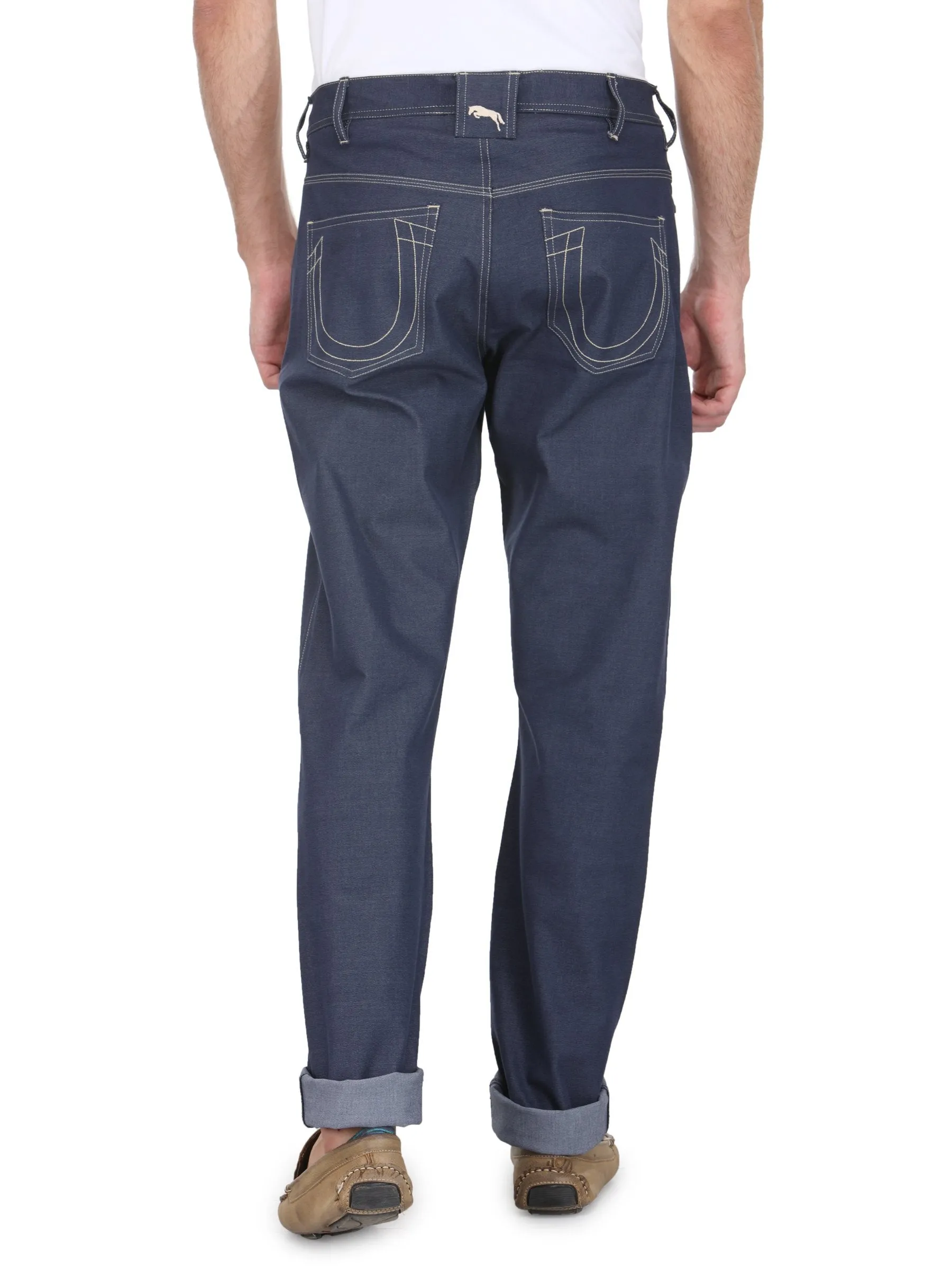 Men Regular Fit Four Way Streachable Jeans