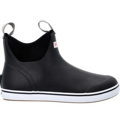 Men's 6 Ankle Deck Boot - Black