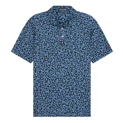 Men's Bad Birdie Lily Lilac Golf Polo