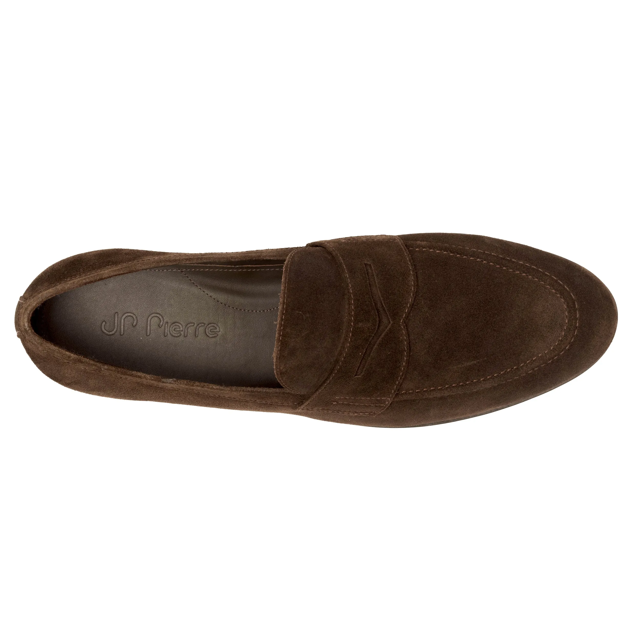 Men's Brown suede  slip on loafers