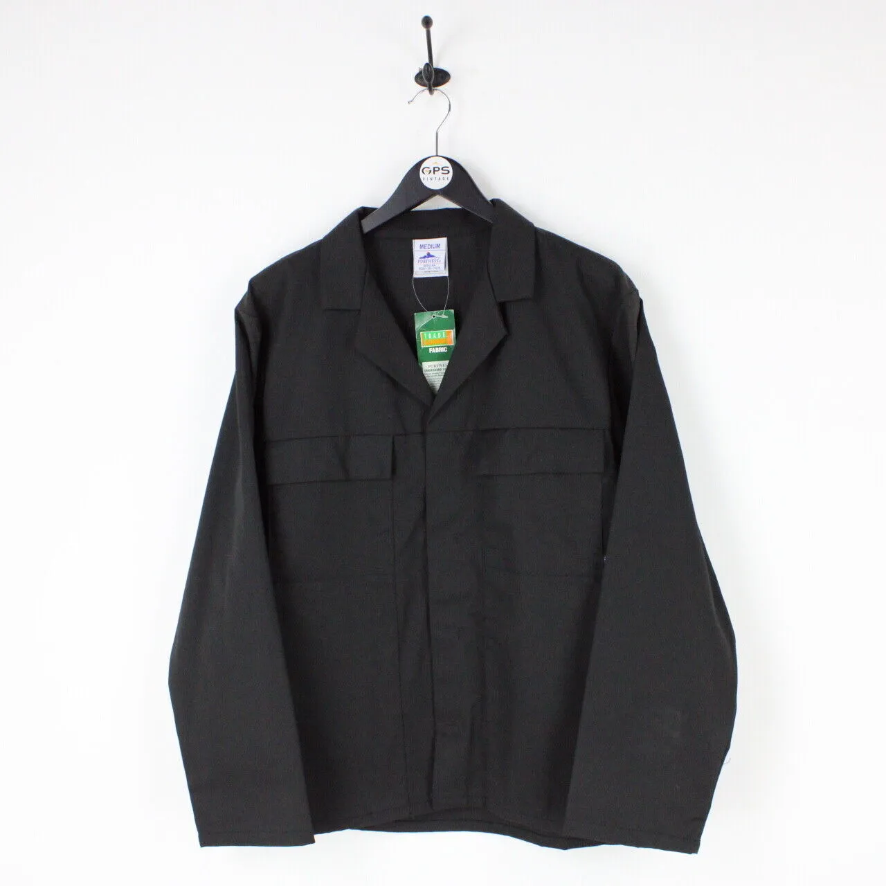 Mens Chore Worker Jacket Black | Medium