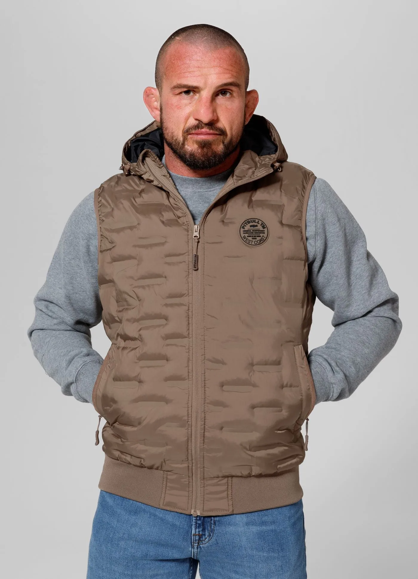 Men's hooded Vest Eclipse