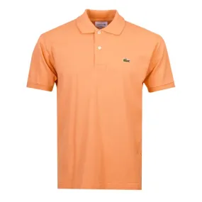 Mens Orange L1212 Plain Polo Shirt