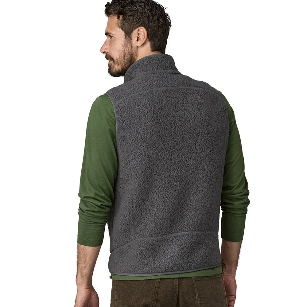 Men's Retro Pile Vest - Forge Grey