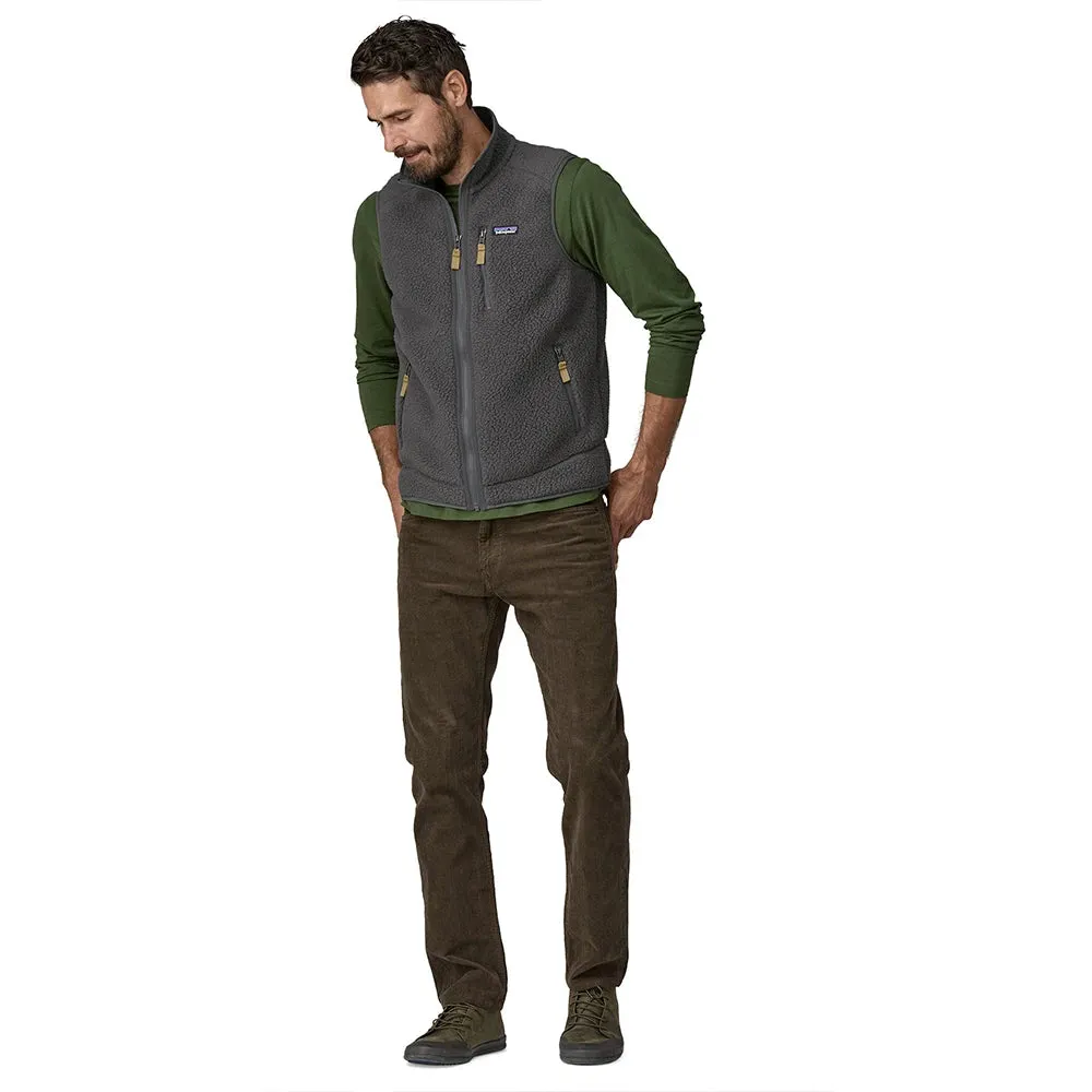 Men's Retro Pile Vest - Forge Grey