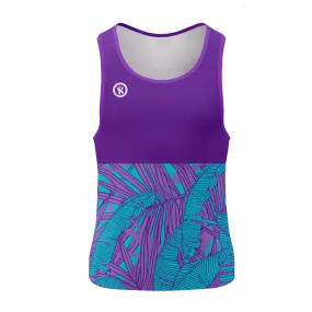 Mens Sublimated Beach Tank - Tropical