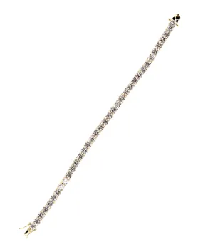 Men's Tennis Bracelet w/ 5mm Cubic Zirconia