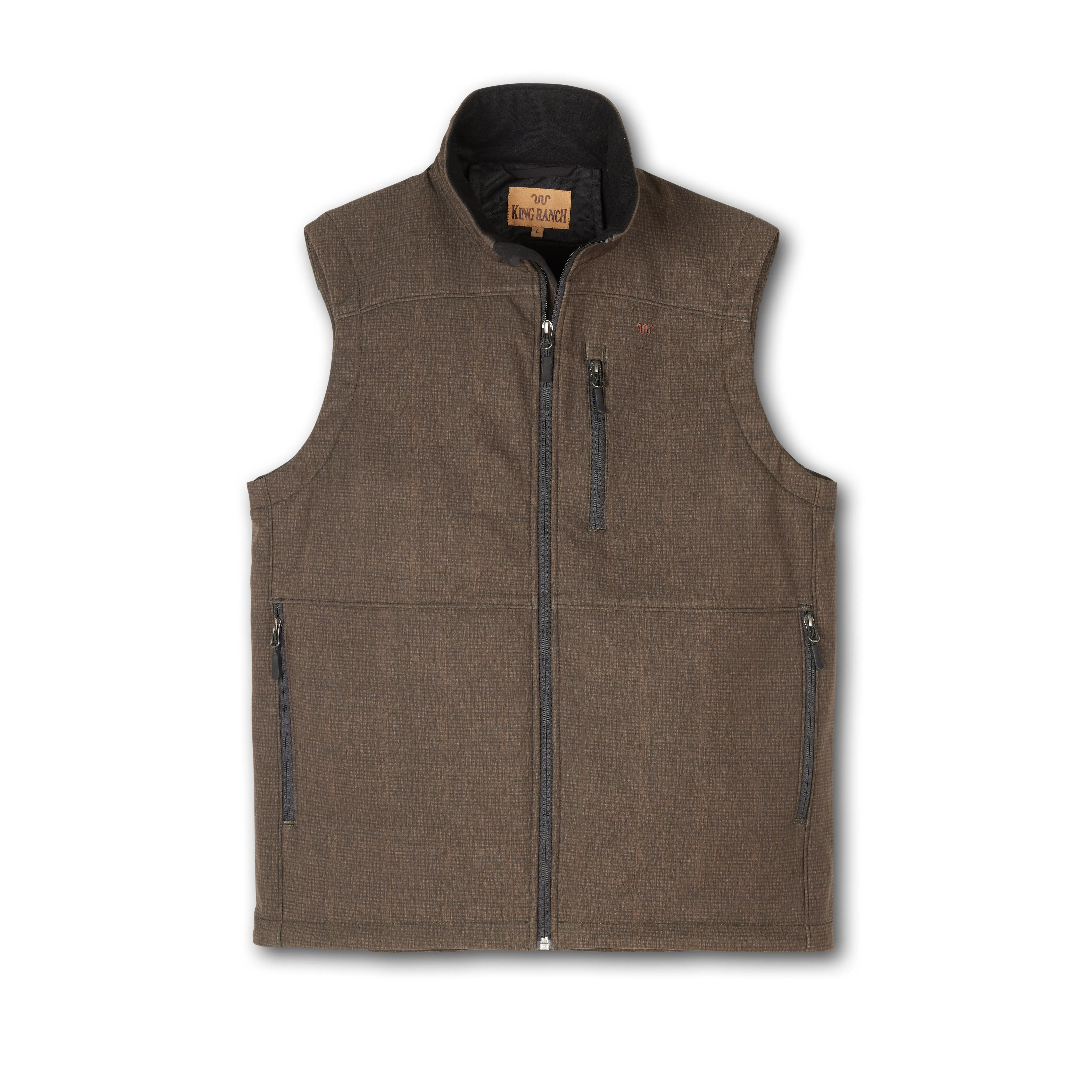 Men's Textured Bonded Poly Vest