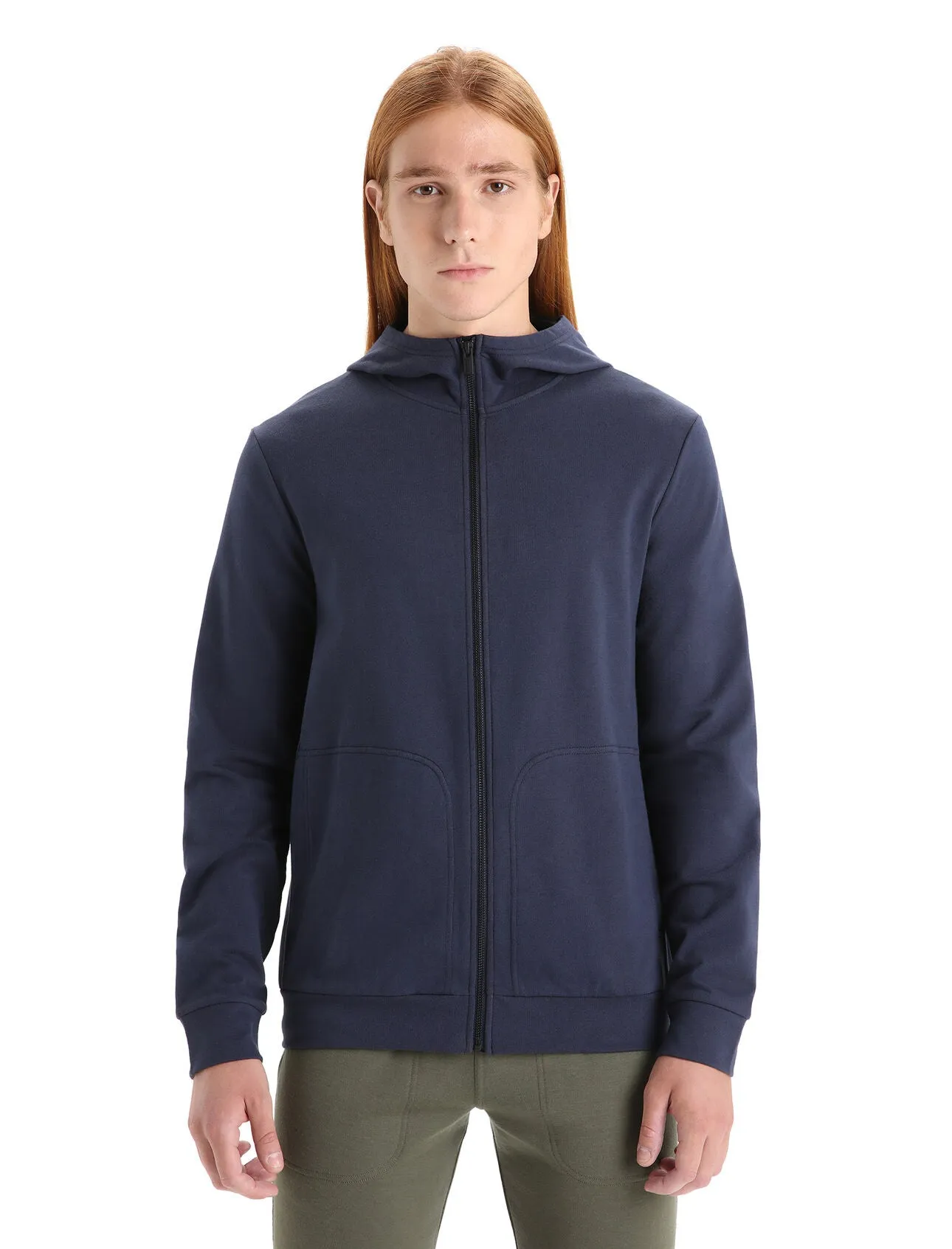 Merino Central Classic Long Sleeve Zip Hoodie (Men's)