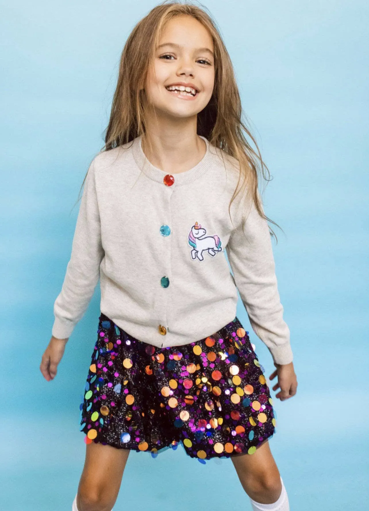 Midnight Paillette Skirt